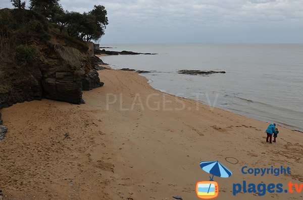 Crique de Ste Marie sur Mer à Pornic