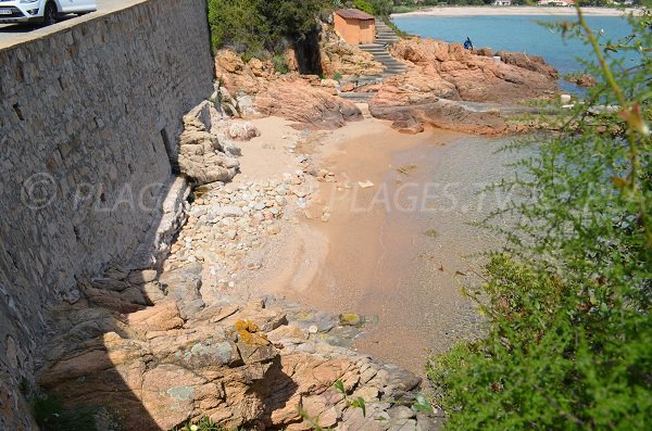Sandy creek in Sagone - Corsica