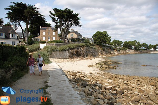 Belles villas sur le sentier des douaniers de la Trinité sur Mer - Vanneresse