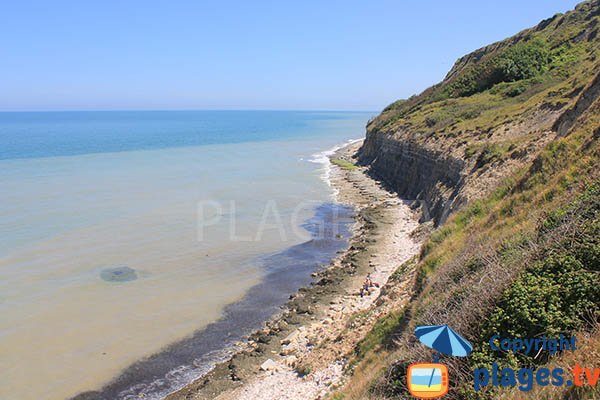 Photo de la crique de Port en Bessin dans le Calvados