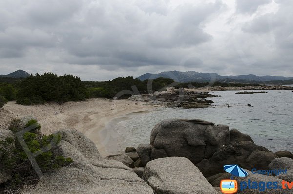 Différentes criques à proximité de la pointe de Ventilegne - côté Bonifacio