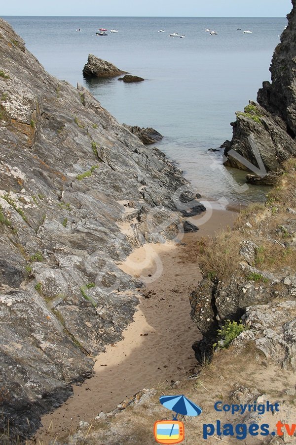 Calanque of Victoria in Belle Ile en Mer