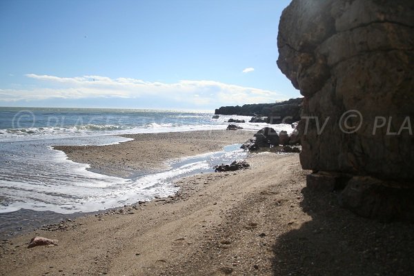 Plage de Vigie à Sète