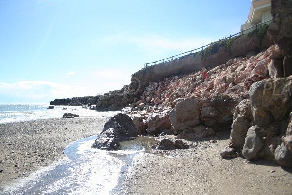 Crique de l'Anau à Sète