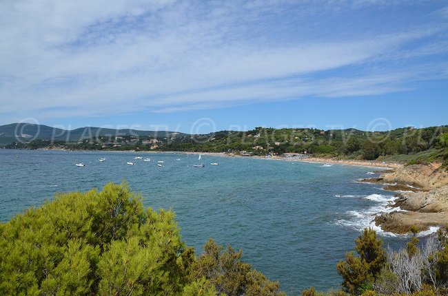 La Croix Valmer and Cavalaire bay - France