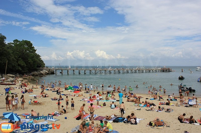 Plage célèbre de Noirmoutier