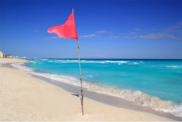 Drapeau plage