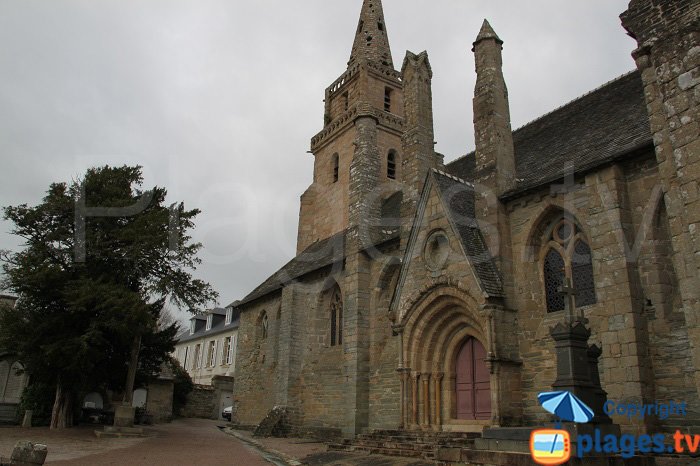 Brélévénez Church in Lannion - France