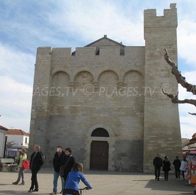 Church of Saintes Maries de la Mer - France