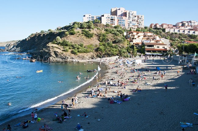 Plage des Elmes à Banyuls - 66