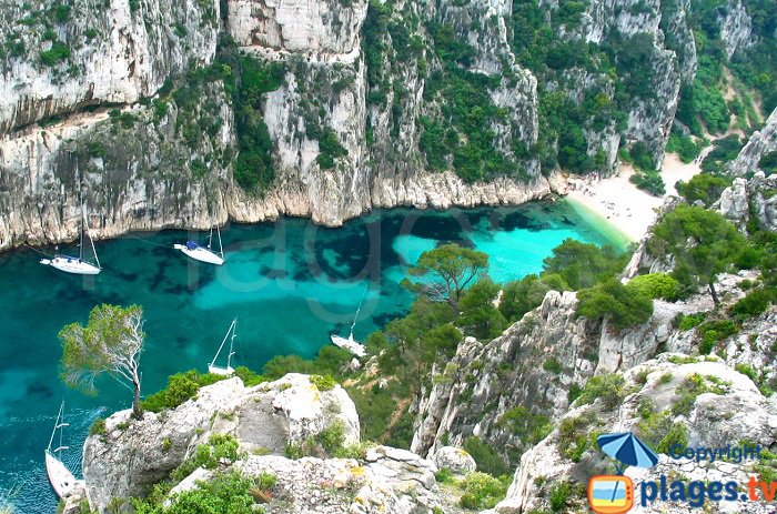 Falaises de la calanque d'En Vau