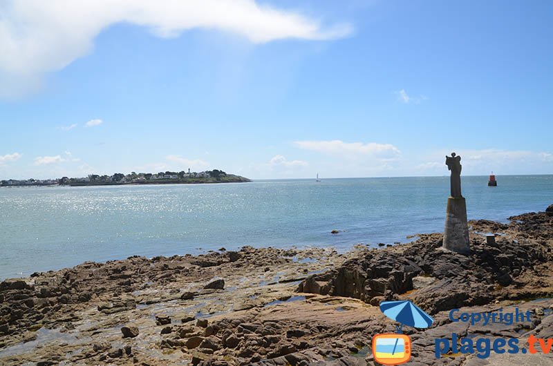 Entrée du golfe du Morbihan avec vue sur Arzon - Locmariaquer