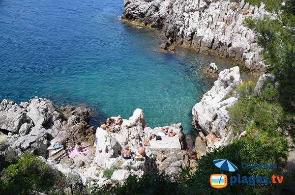 Rocks of Crau de Nao point - Saint Jean Cap-Ferrat