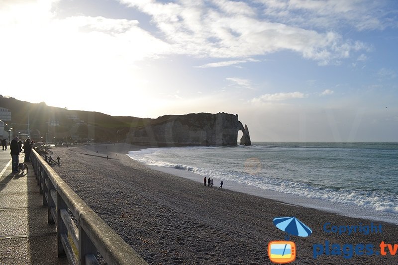 Etretat et ses falaises