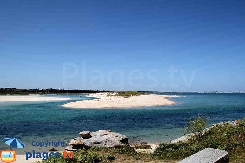 Flèche de Keremma dans le Finistère Nord