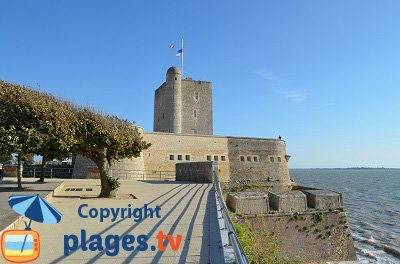 Fouras in France with the Vauban Fort