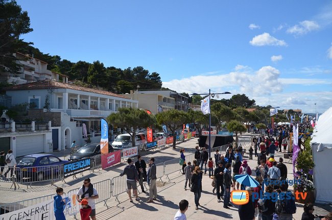 La Franqui pendant le mondial du vent