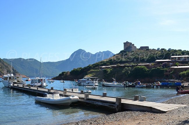 Girolata dans le golfe de Porto