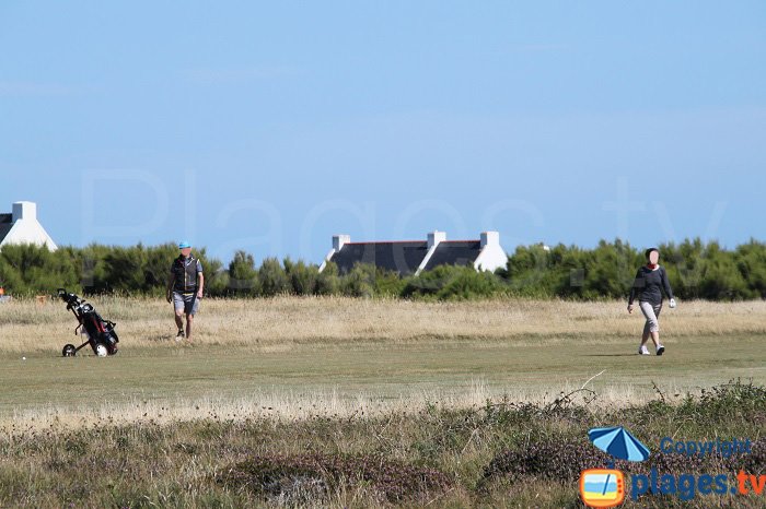 Golf of Belle Ile in Brittany