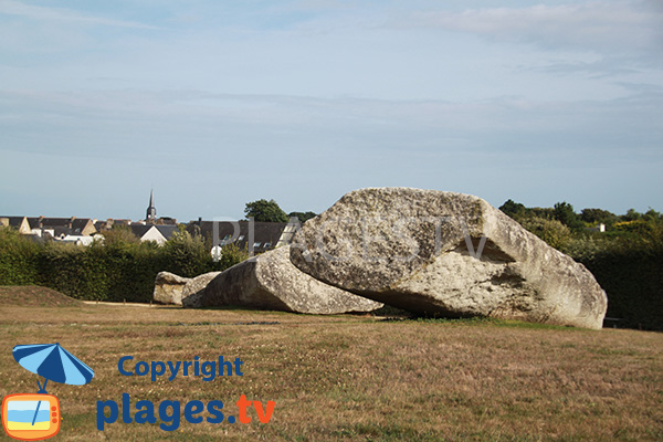 Grand Menhir Brise - Golfe du Morbihan