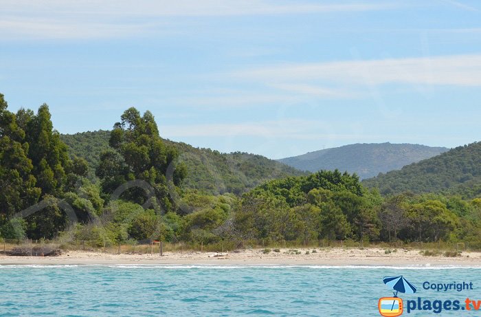 Le Grand Jardin Beach in southern France