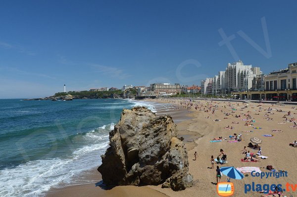 Photo of Grande Beach of Biarritz - France