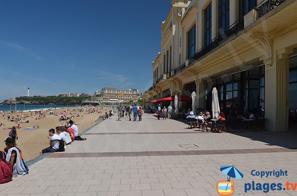 Plage et Casino de Biarritz - Cafés et restaurants