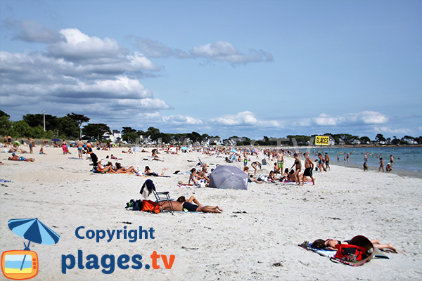 Belle plage à Carnac - Grande-Plage