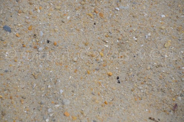 Sable sur la plage de Carnac 56