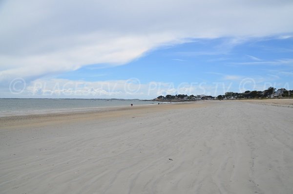 Grande plage of Carnac in France