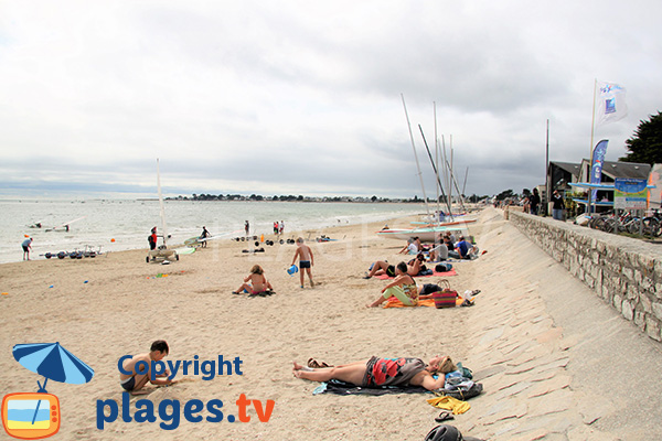 Großer Strand von Damgan