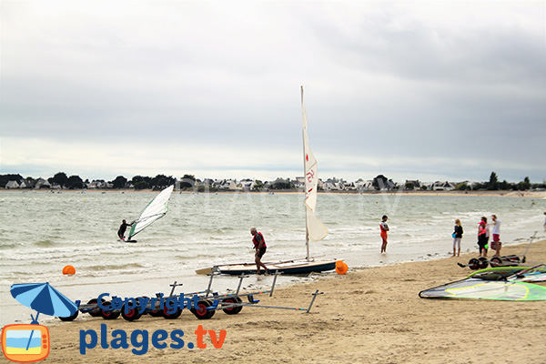 Beach for water sports in Damgan