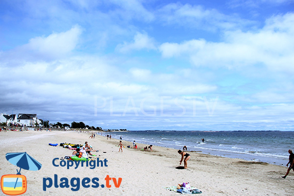 Photo of the Grande Plage de Damgan