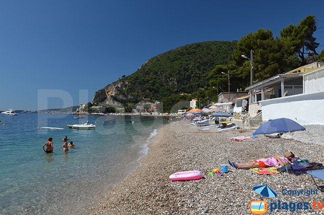 Grande plage d'Eze