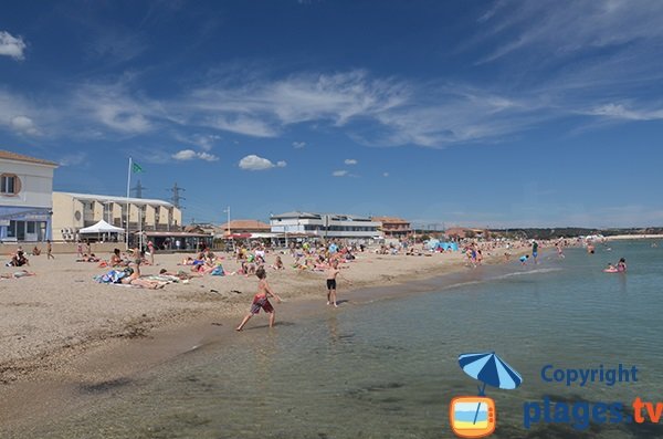 Photo de la Grande Plage de Fos sur Mer