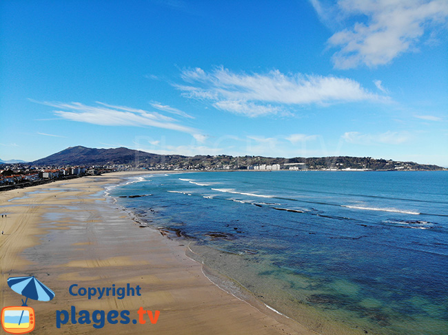 Grande Plage in Hendaye