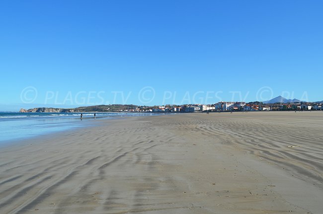 Grande Spiaggia a Hendaye - Francia