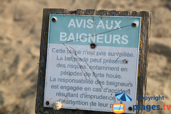 Avis aux Baigneurs