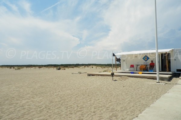 Poste de secours des Portes du Roussillon à Port Barcarès