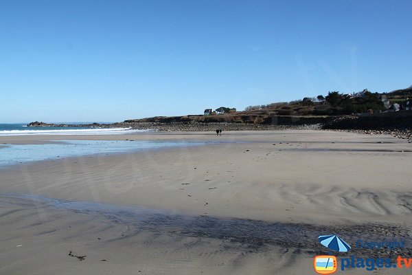 Photo de la plage de Primel à Plougasnou