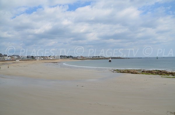 Grande Plage in Quiberon in France