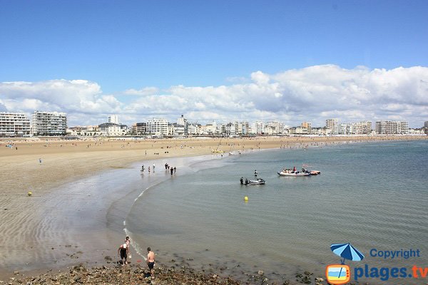  Panoramica della spiaggia di Les Sables d'Olonne