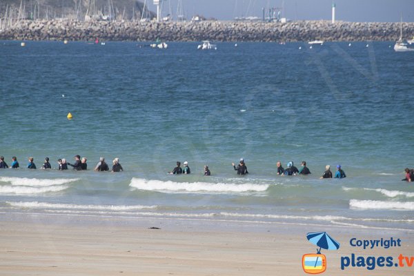 Longe Côte sur la Grande Plage de St Cast le Guildo