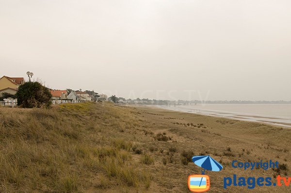 Photo de la Grande Plage de Tharon-Plage en Loire Atlantique