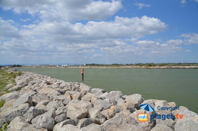 Grau de Vendres avec les deux ports