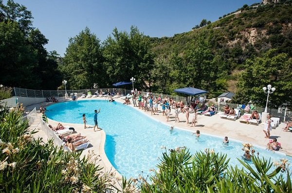 Piscine du camping de Cagnes sur Mer