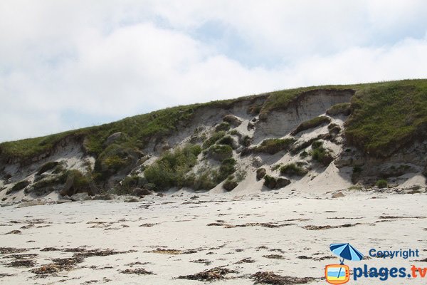 Dunes sur l'ile de Batz