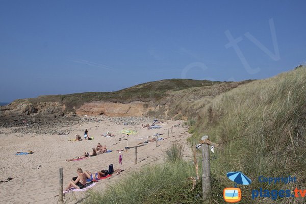 Cliffs of En Bas beach - Fréhel