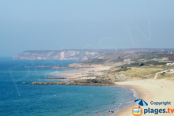 Photo des grèves d'En Bas à Fréhel