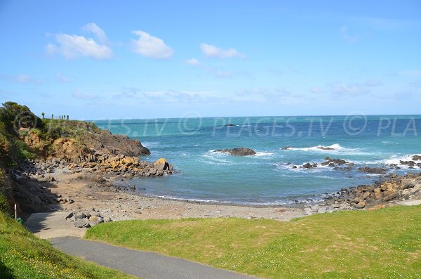 Strand von Fonteny in St Quay Portrieux